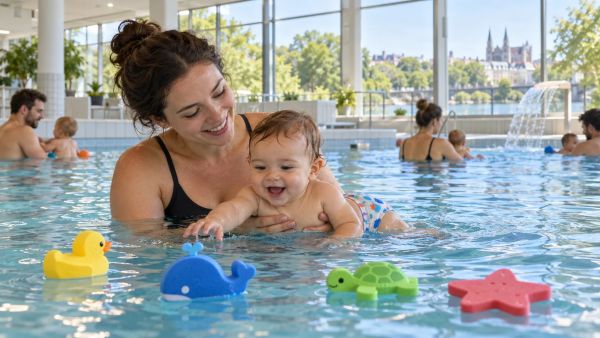 Top activités aquatiques pour bébés à Nantes à explorer
